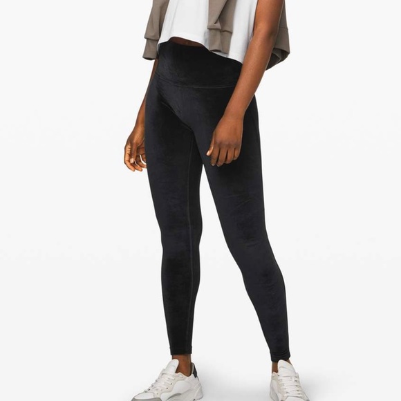 lululemon athletica Pants - Lululemon Wunder Lounge HR Tight velvet black NWT